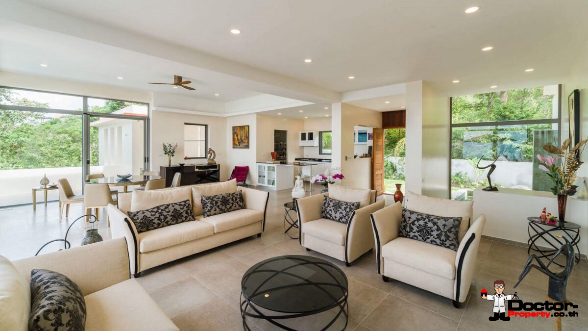 4 Bedroom Sea View Villa - Bophut - Koh Samui - for sale